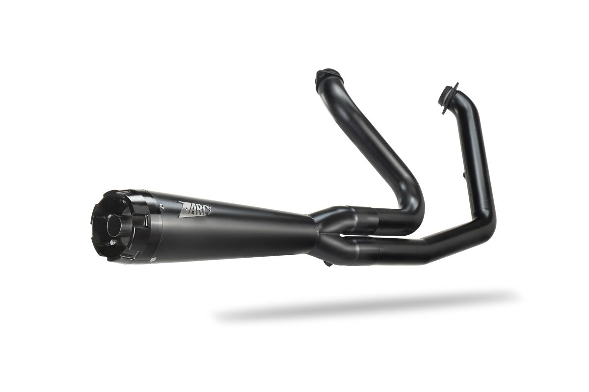 Full Exhaust System HD-SOFTAIL BREAKOUT FAT BOY 2in1 BLACK  E4/E5
