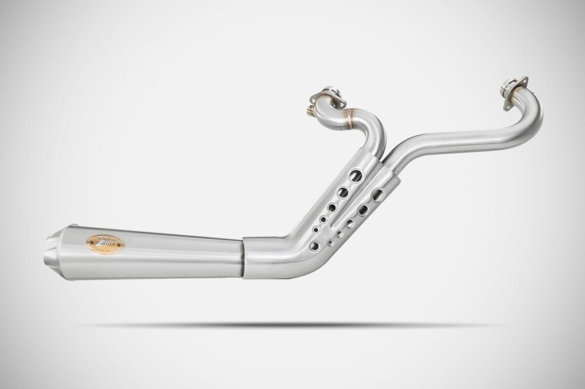 Conical Full Exhaust System HD-SPORTSTER 2in1 SS