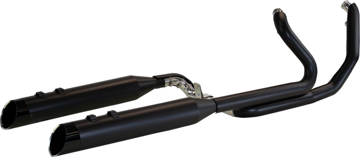 EXHAUST SYSTEM DOMINATOR-SR BLACK W/O END CAP