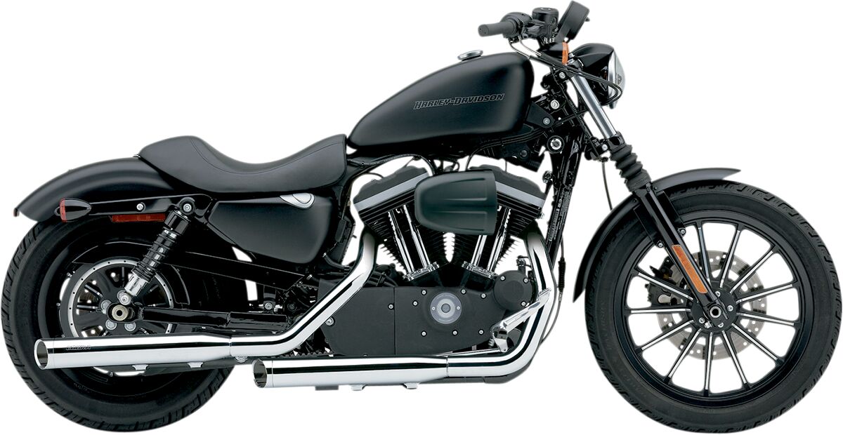 3" SLIP ON MUFFLERS CHROME HD