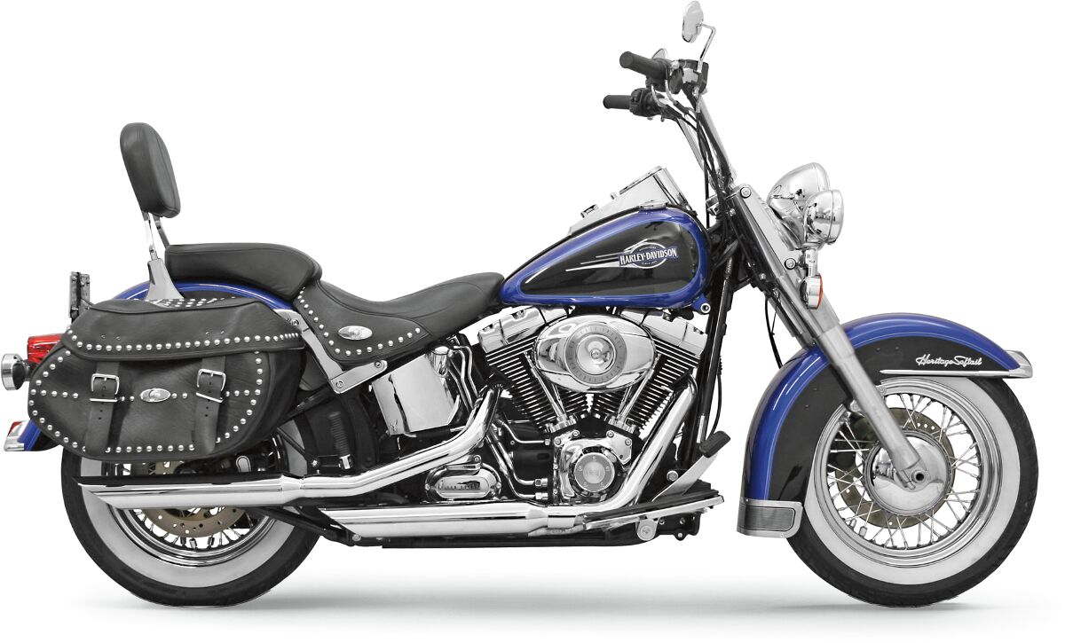 MUFFLER FIREPOWER SLASH DOWN CHROME