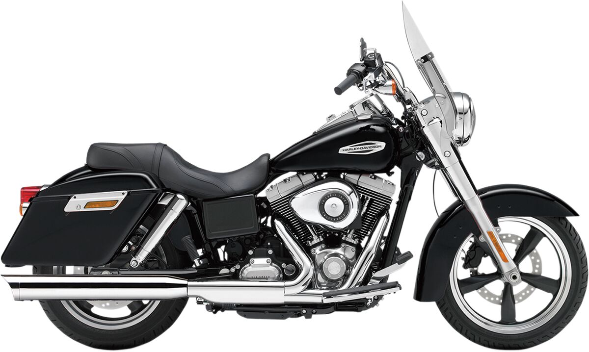 4" SLIP ON SLASH DOWN MUFFLER CHROME HD