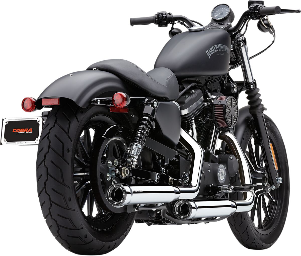 3" RPT SLIP ON MUFFLER CHROME HD