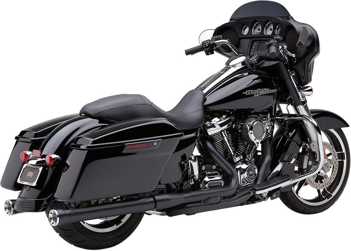 MUFFLERS 3" SLIP-ON WITH RACE-PRO TIPS BLACK