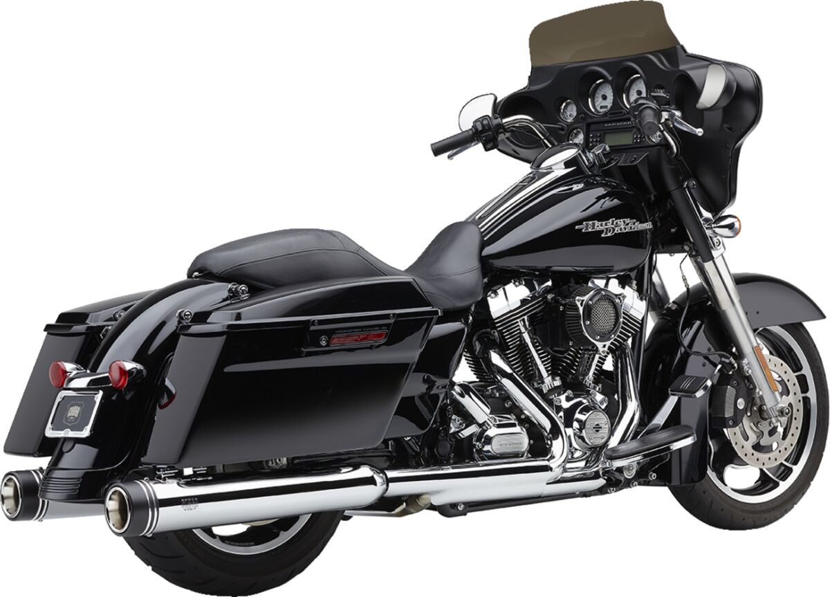 MUFFLER NH 4.5" FLH CHR