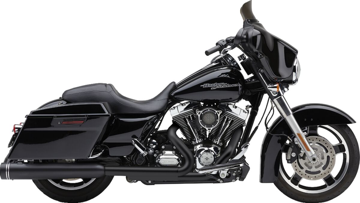 MUFFLER NH 4.5" FLH BLK