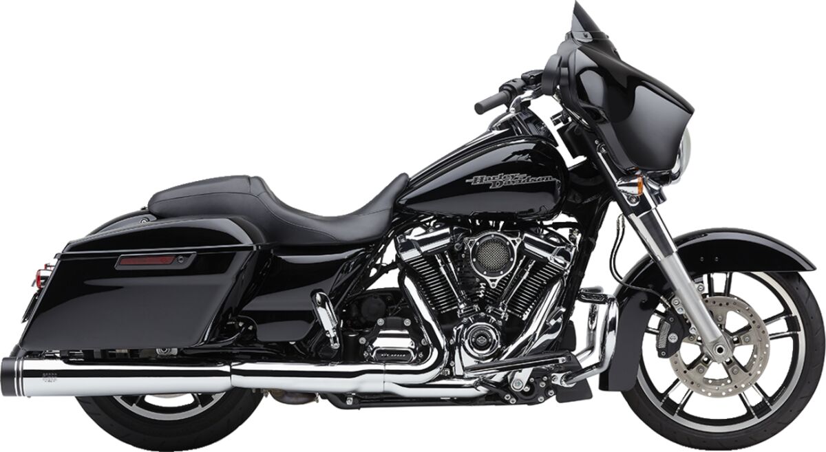 MUFFLER NH 4.5" FLH CHR