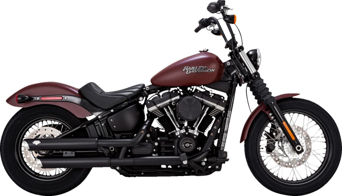 Twin Slash 3" Mufflers - Black