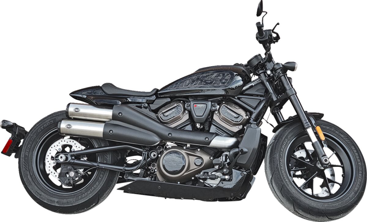 Muffler S/O Grand National 4" Brushed SS Sportster S 2021+