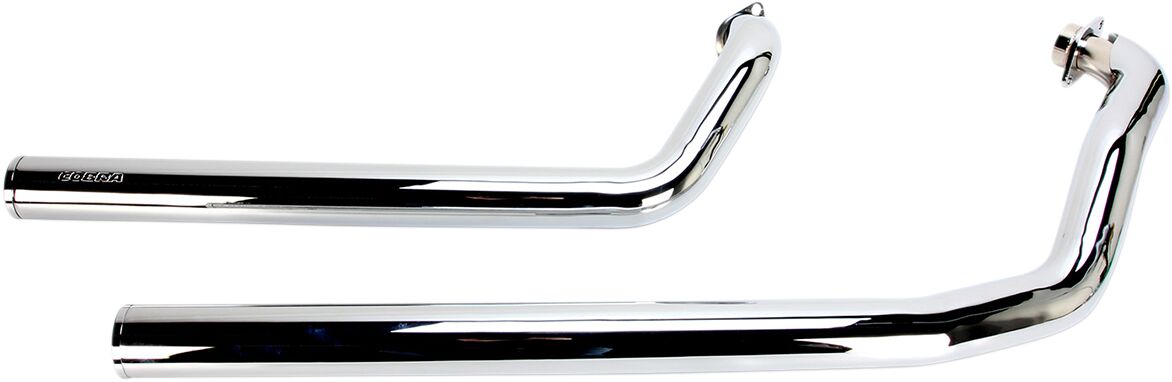 EXHAUST SYSTEM DRAGSTER 2 INTO 2 STRAIGHT-CUT CHROME