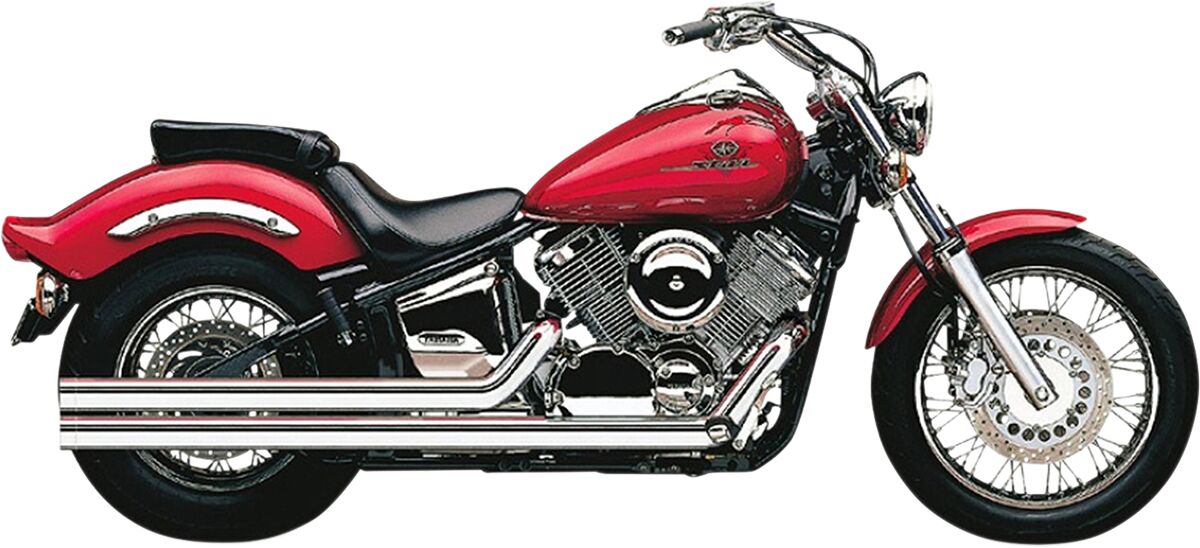 EXHAUST SYSTEM HOT ROD SPEEDSTER LONG W/POWERPORT CHROME
