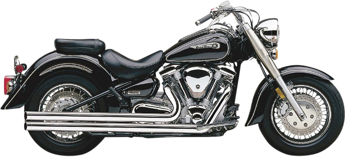 EXHAUST SYSTEM HOT ROD SPEEDSTER LONG W/POWERPORT CHROME