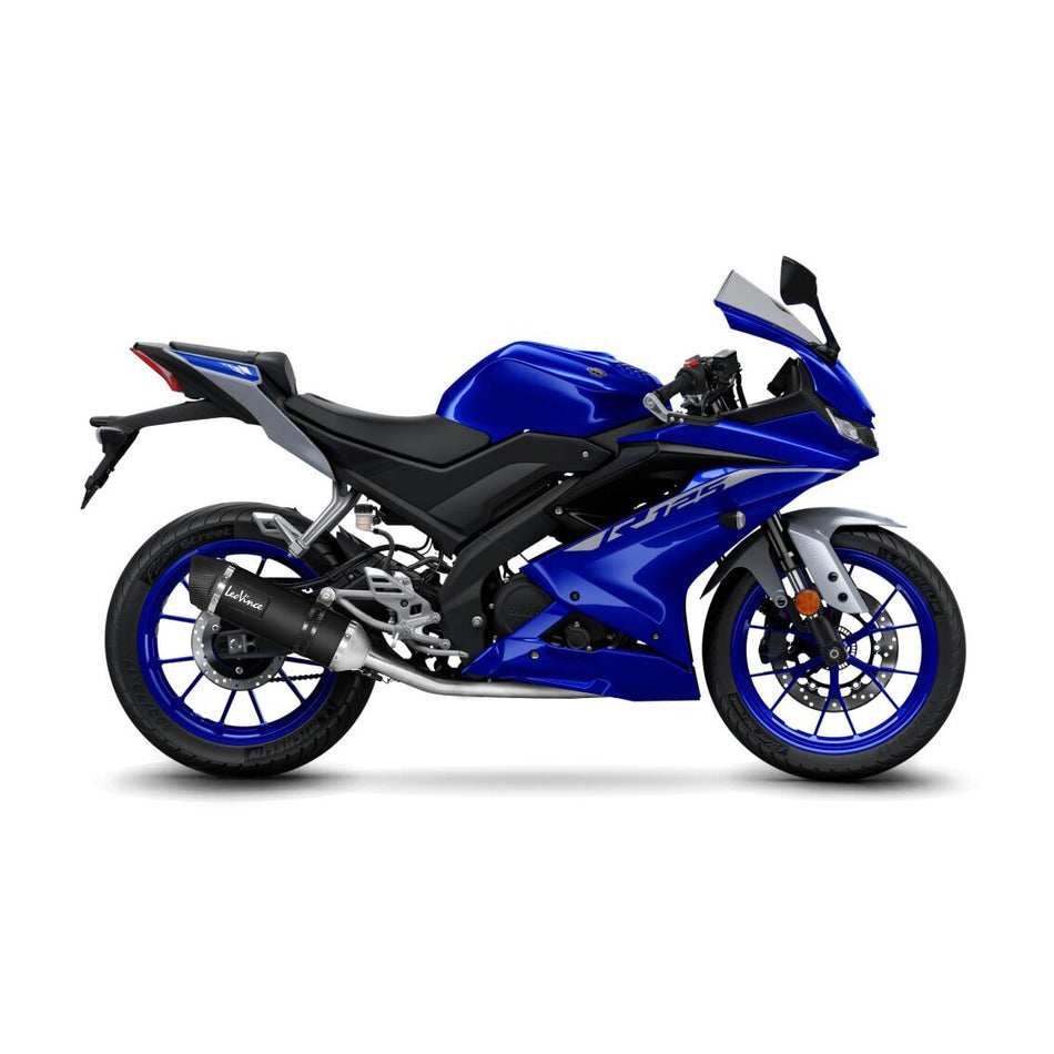 LV ONE EVO  BLACK EDITION STAINLESS STEEL EXHAUST SYSTEM  WITH CAT