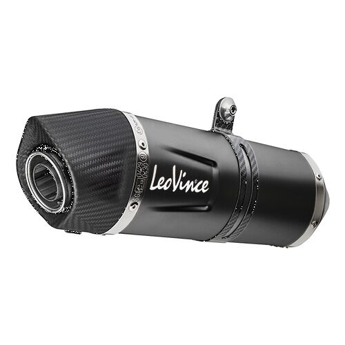 LV ONE EVO BLACK EDITION STAINLESS STEEL (BLACK PAINTED HEADER PIPES) EXHAUST SYSTEM