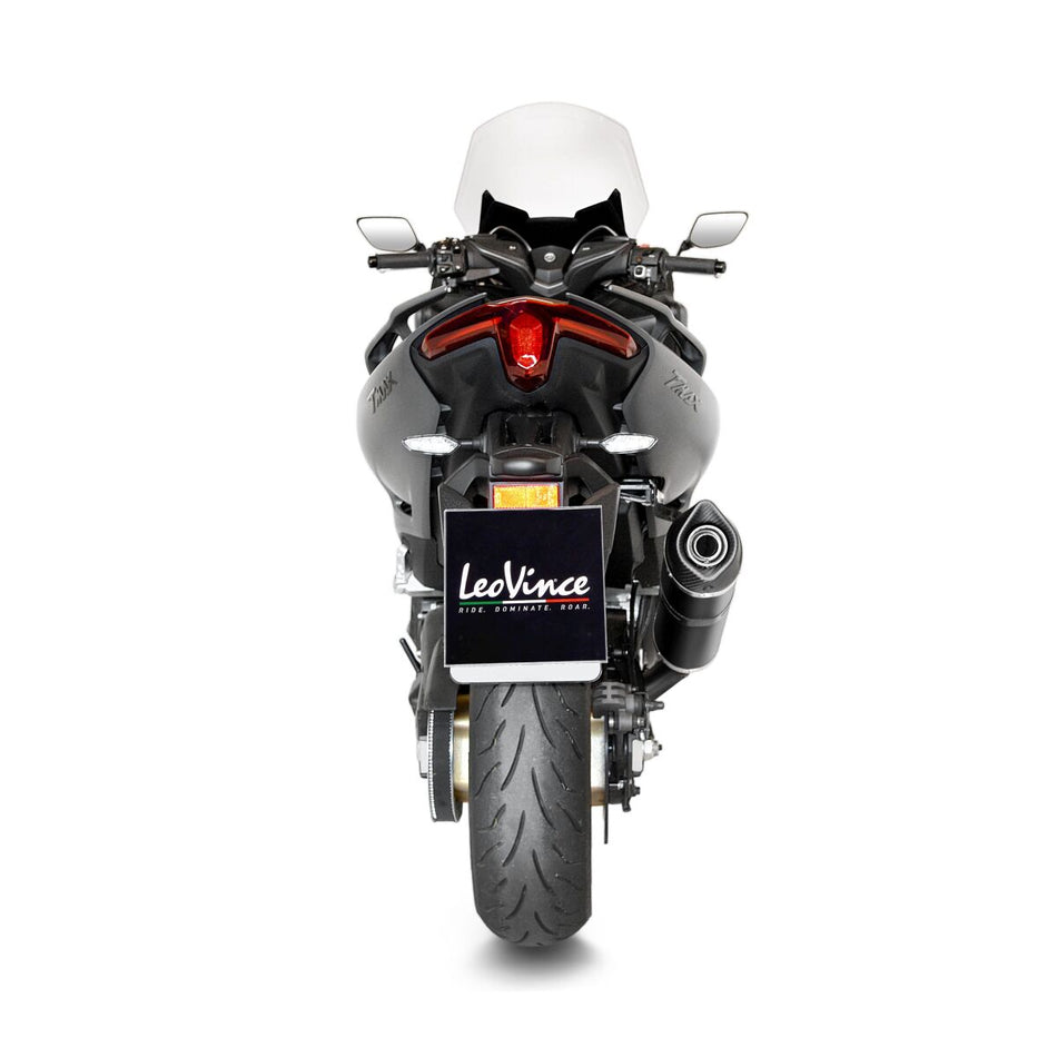 LV ONE EVO BLACK EDITION STAINLESS STEEL (BLACK PAINTED HEADER PIPES) EXHAUST SYSTEM