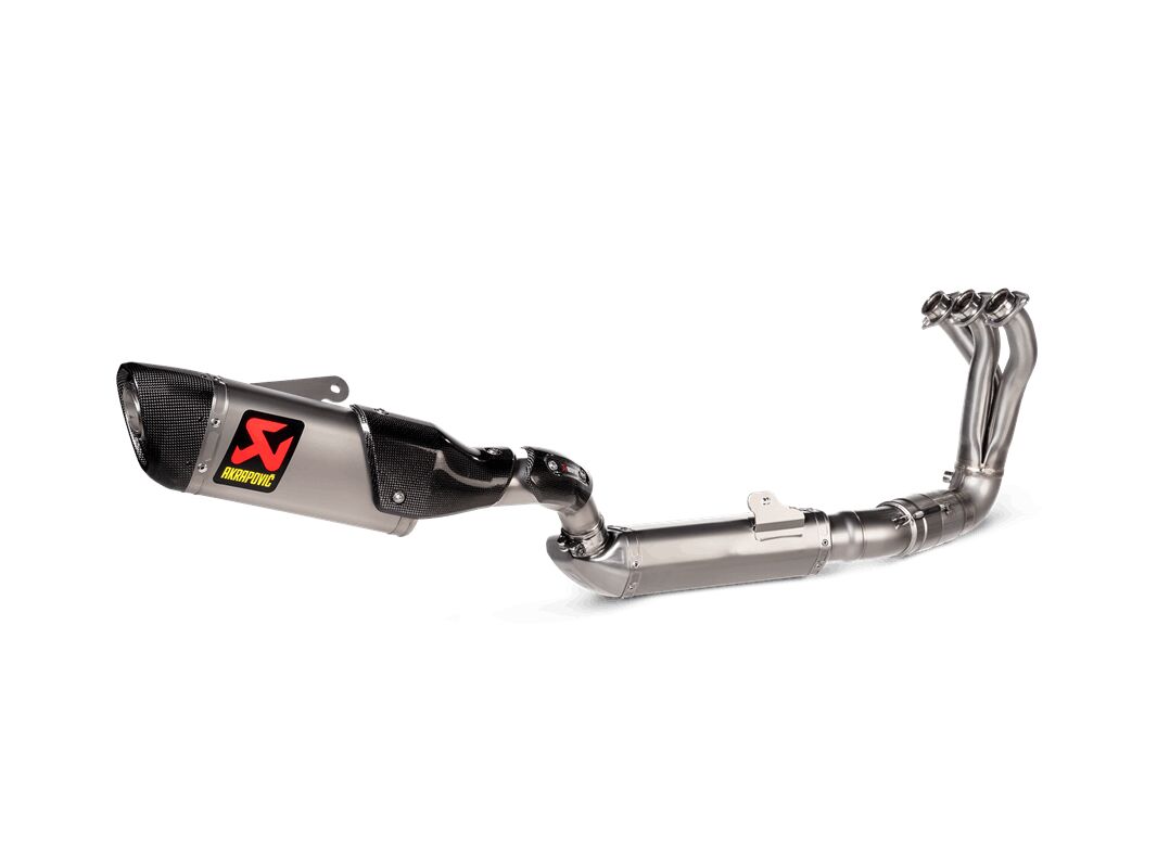 RACING LINE COMPLETE EXHAUST SYSTEM SS/TI/CF