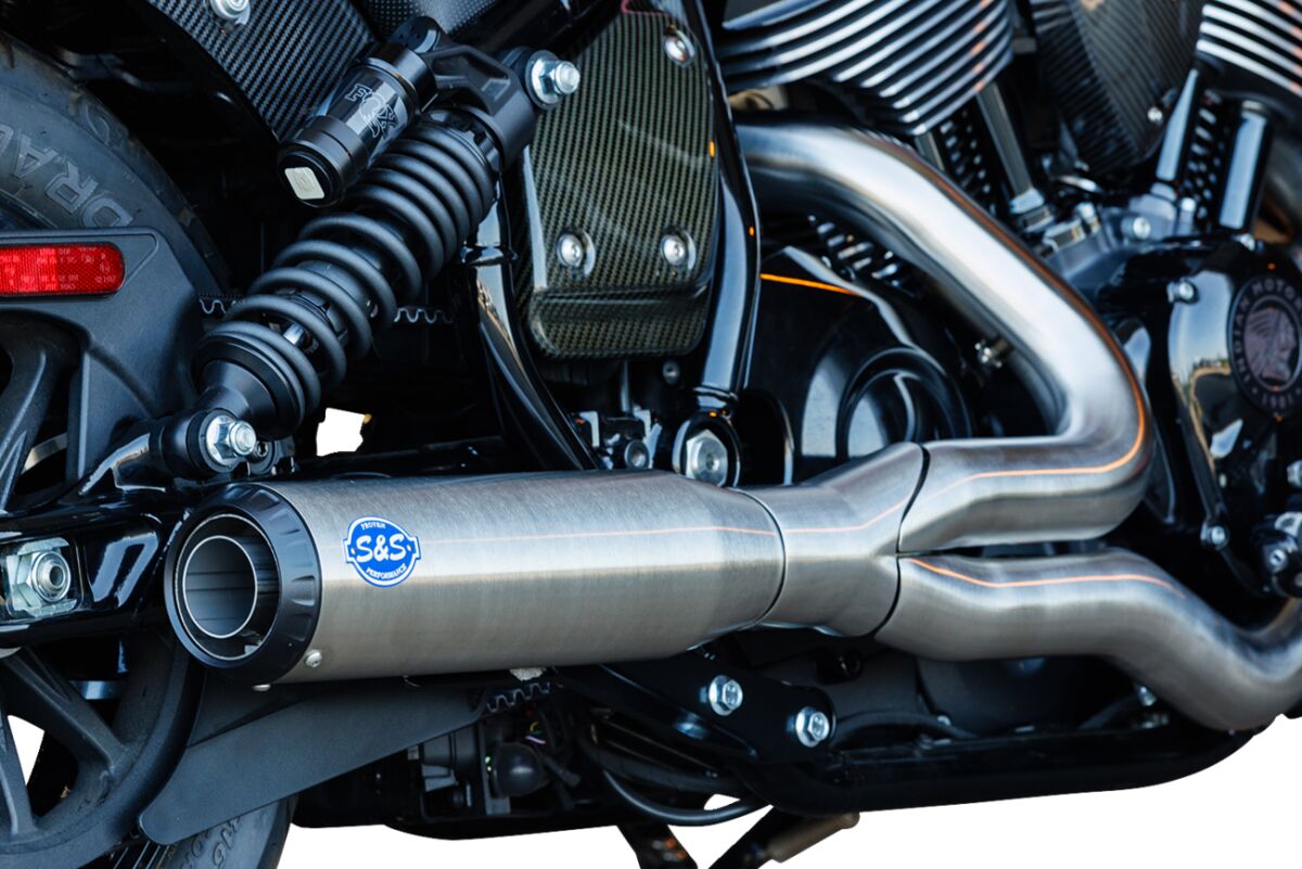 Exhaust Qualifier 2:1 Stainless Race Only Indian Chief