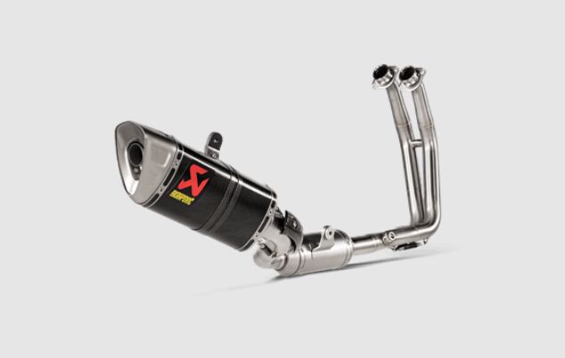 RACING LINE COMPLETE EXHAUST SYSTEM SS/CF/TI