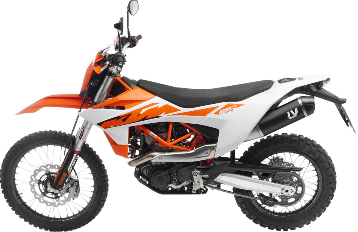 SLIP-ON LV ONE EVO BLK KTM 690