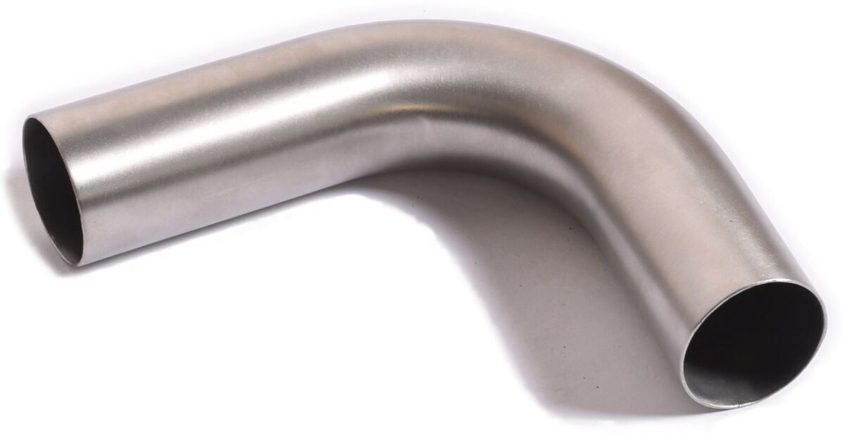 UNIVERSAL BENDED PIPE 90° DEGREE Ø 60MM STAINLESS STEEL