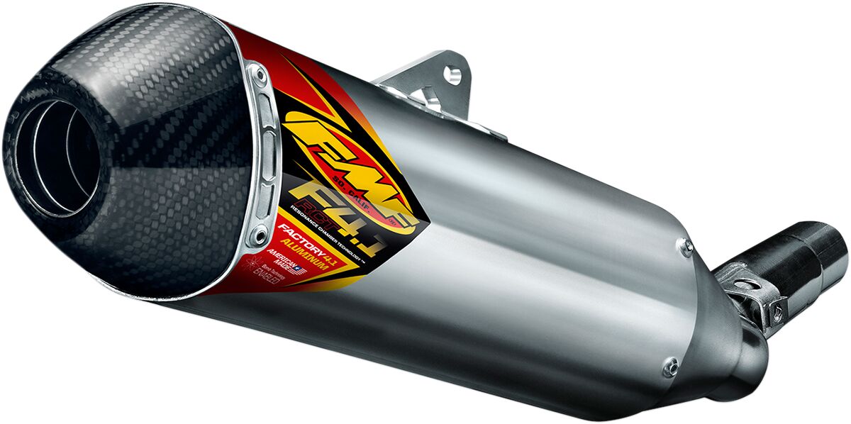 FACTORY 4.1 RCT SLIP-ON MUFFLER S/S ALUMINUM & CARBON NATURAL KTM