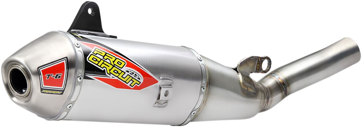 MUFFLER T6 STAINLESS S/A YZ250