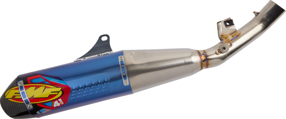 FACTORY 4.1 RCT TITANIUM ANODIZED SLIP-ON  W/ CARBON CAP