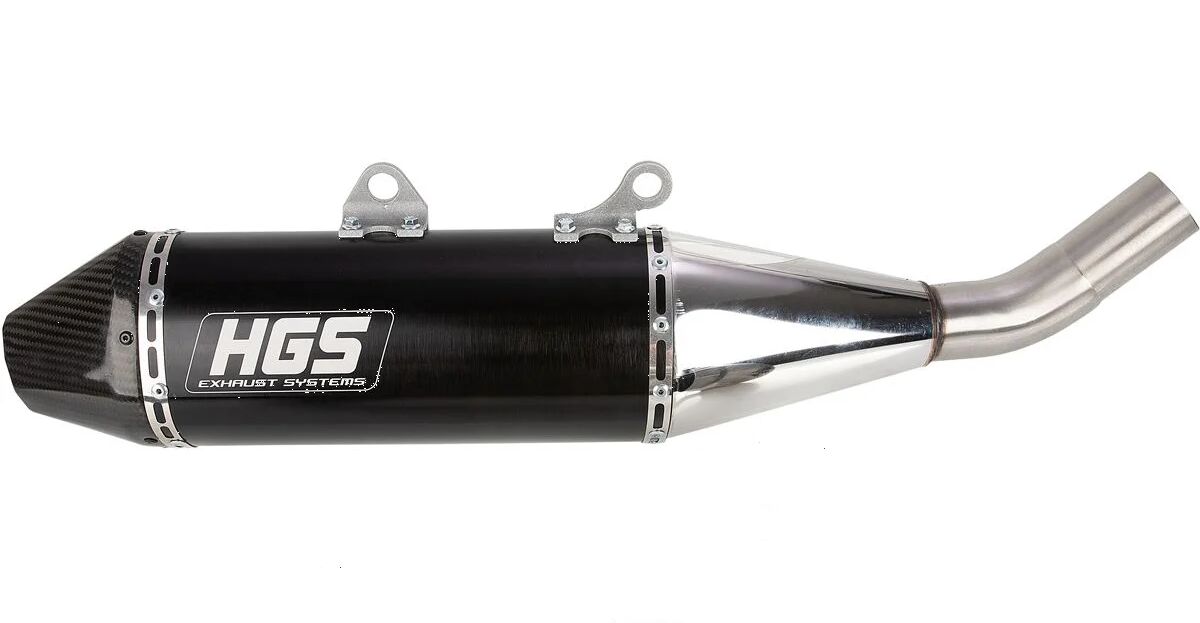 udstødningsdæmper BLACK SS / CARBON END CAP