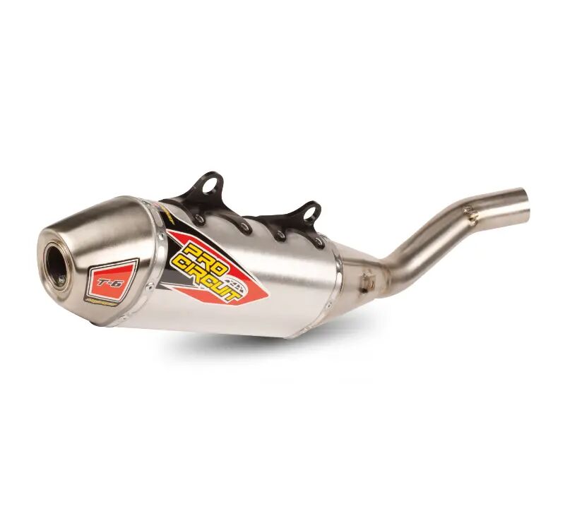 T-6 STAINLESS STEEL ALUMINIUM SLIP-ON MUFFLER