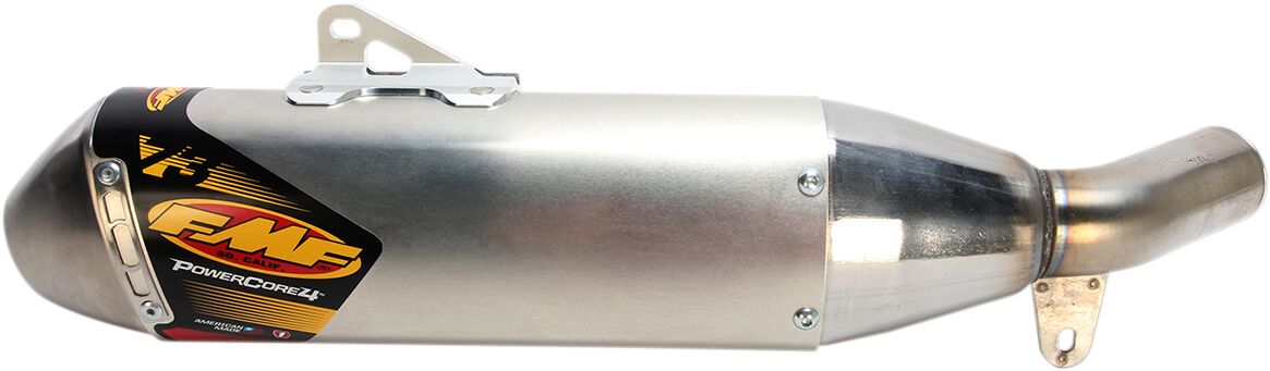 POWERCORE 4 HEX SLIP-ON MUFFLER ALUMINUM HONDA