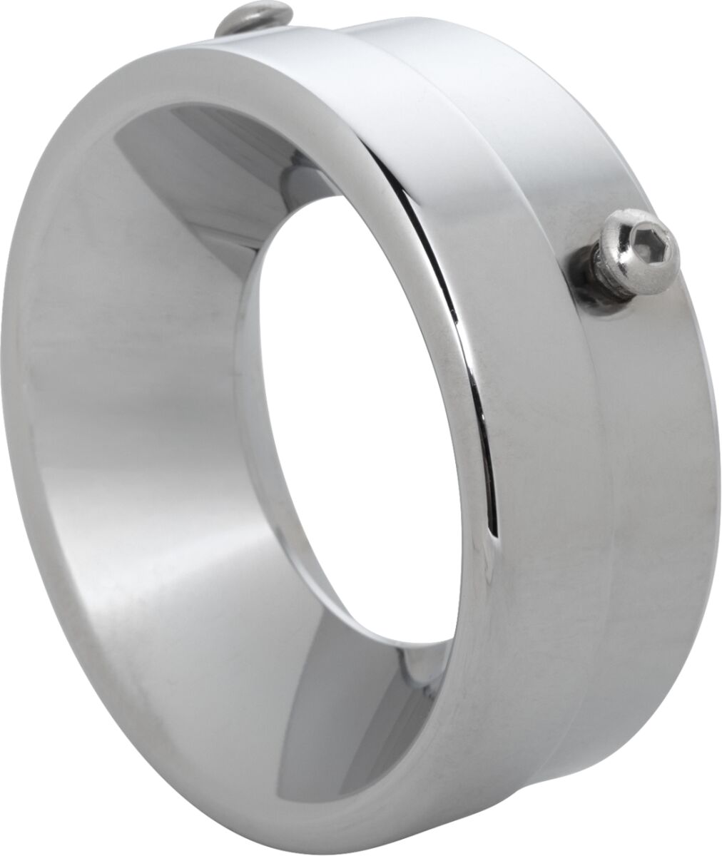 4" STRAIGHT BILLET EXHAUST TIPS CHROME