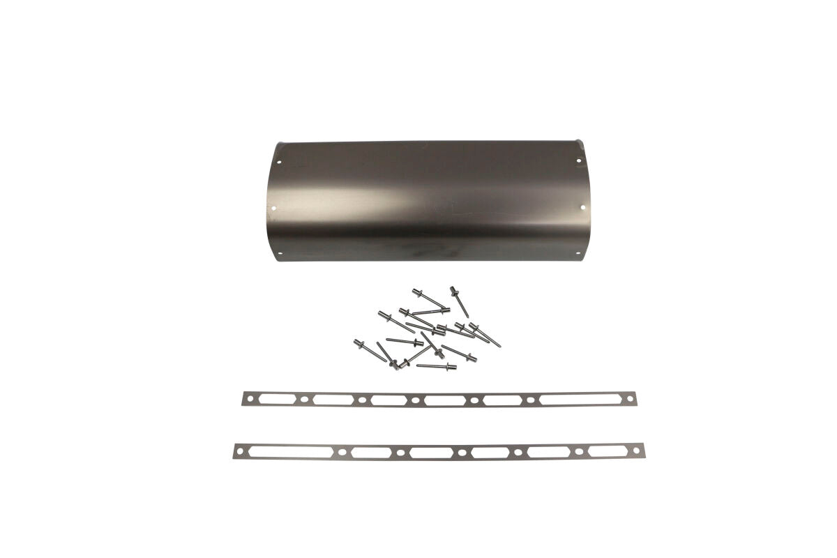 MUFFLER SLEEVE REPAIR KIT TITANIUM GREY
