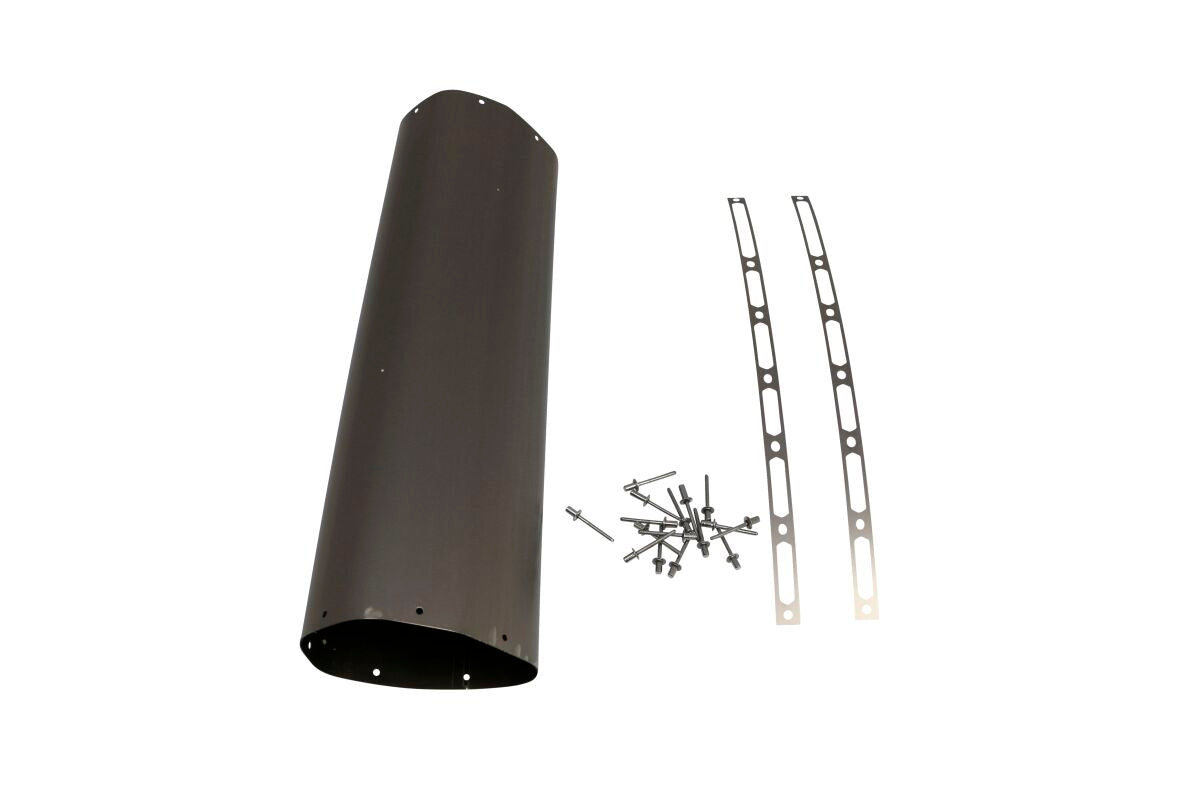 MUFFLER SLEEVE REPAIR KIT TITANIUM GREY