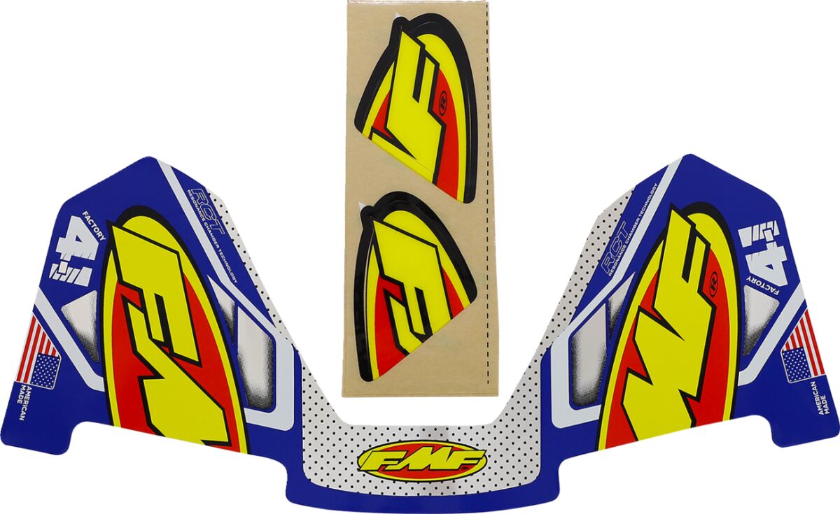 FMF 4.1 '20 LOGO KIT BL