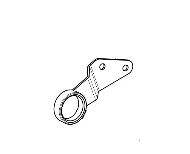 MUFFLER BRACKET STAINLESS STEEL