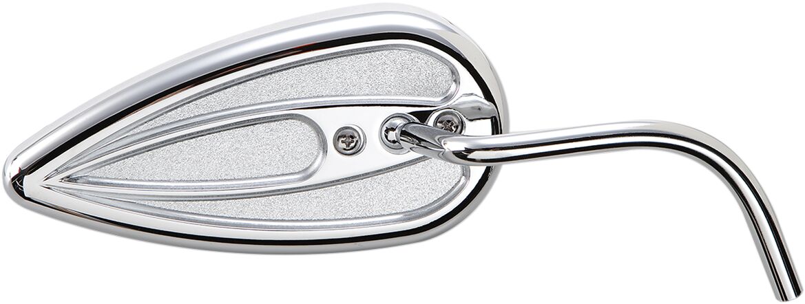 MIRROR TEARDROP CHROME RIGHT
