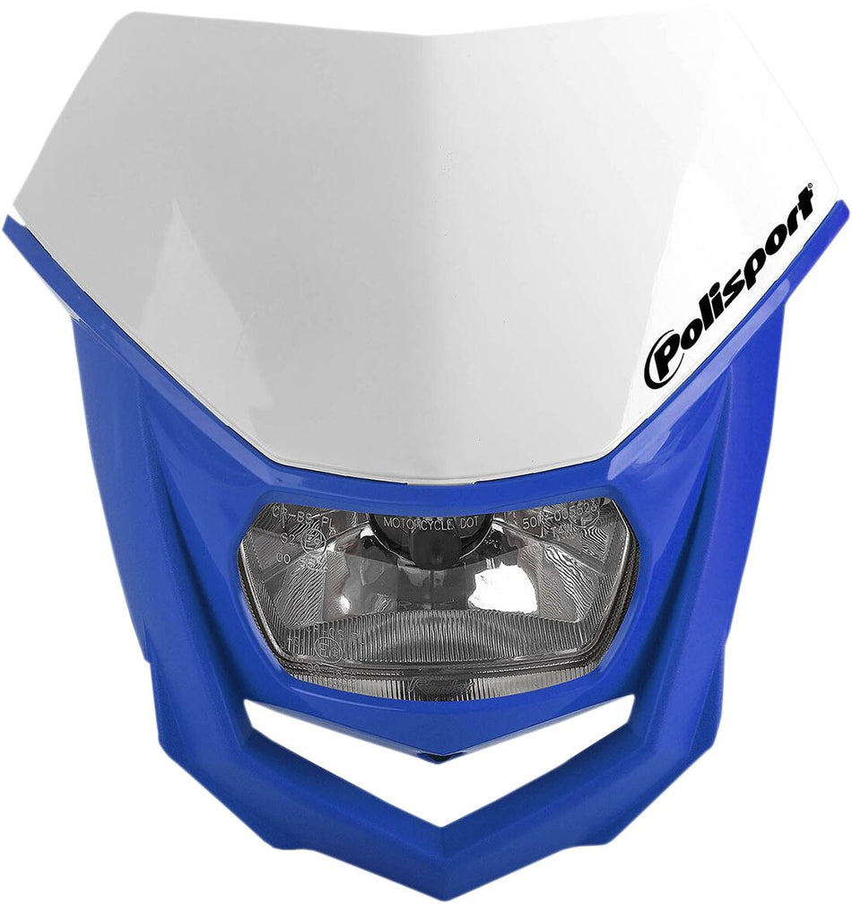 HALO HALOGEN HEADLIGHT APPROVED 12V/35/5W BLUE