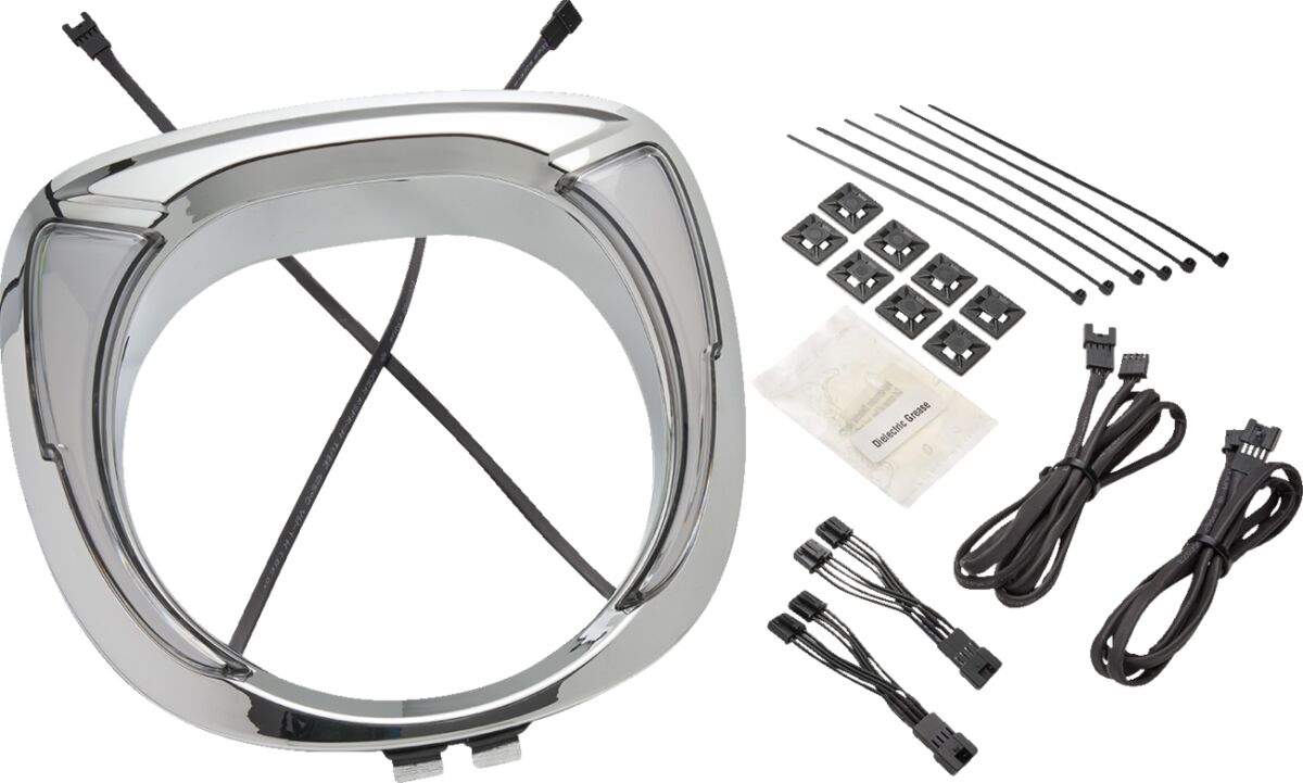 Headlight Bezel  - Fang for Indian Chieftain - CHR