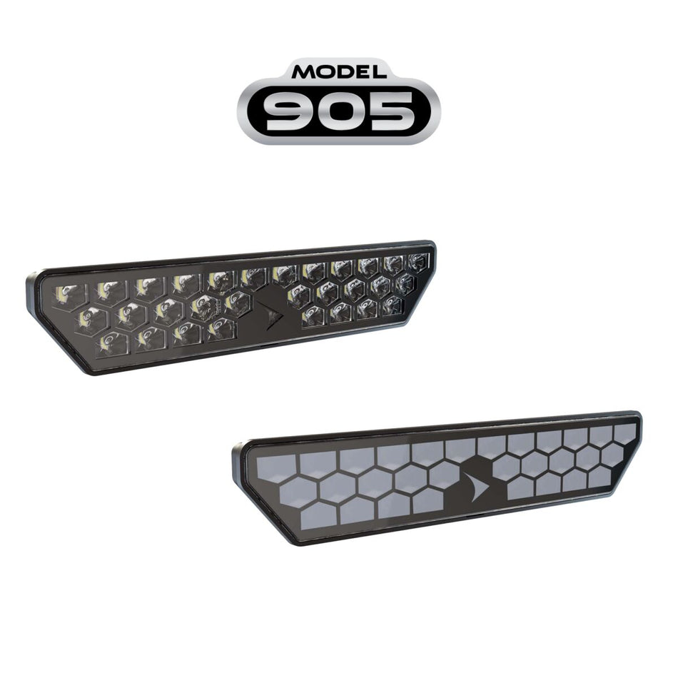 LED WORK/BACKUP LIGHTS 905 W/ FLOOD BEAM