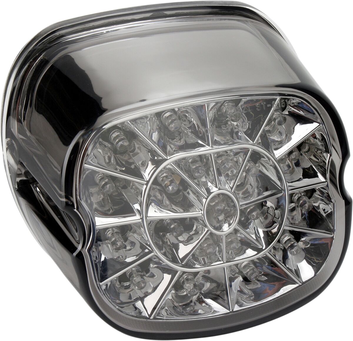 TAILLIGHT WEB LED SMOKE LENS W/ BOTTOM TAGLIGHT