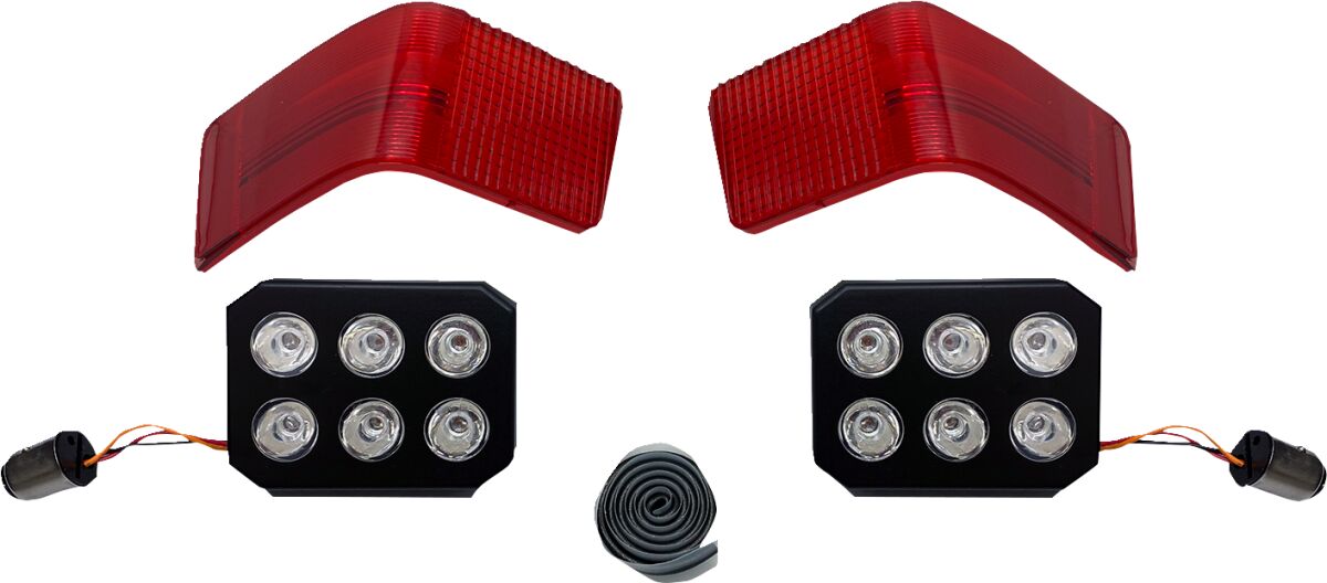 LIGHTS LED TPAK RED LENS