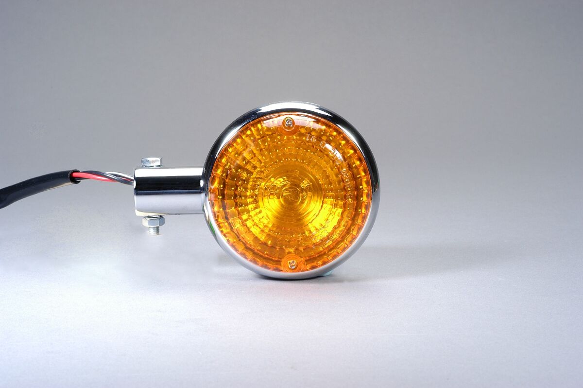 TURN SIGNAL E-MARK AMBER