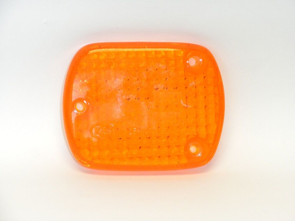 TURN SIGNAL LENS E-MARK OEM REPLACEMENT AMBER