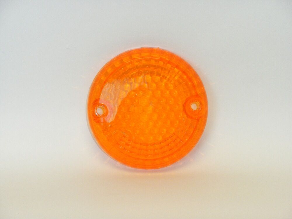 TURN SIGNAL LENS E-MARK OEM REPLACEMENT AMBER