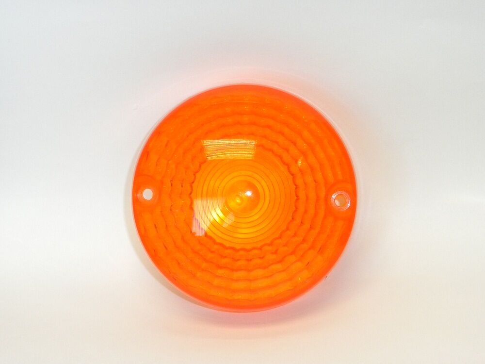TURN SIGNAL LENS E-MARK OEM REPLACEMENT AMBER