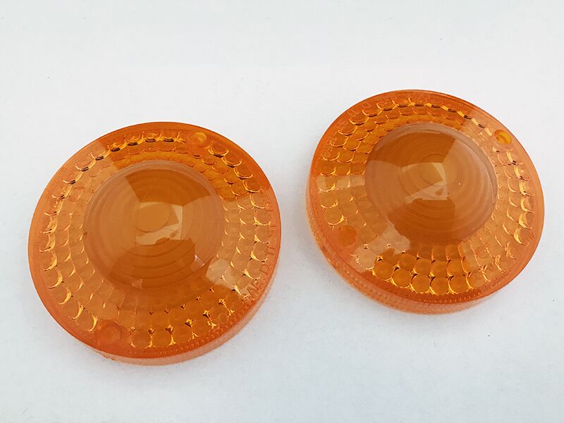 TURN SIGNAL LENS E-MARK OEM REPLACEMENT AMBER