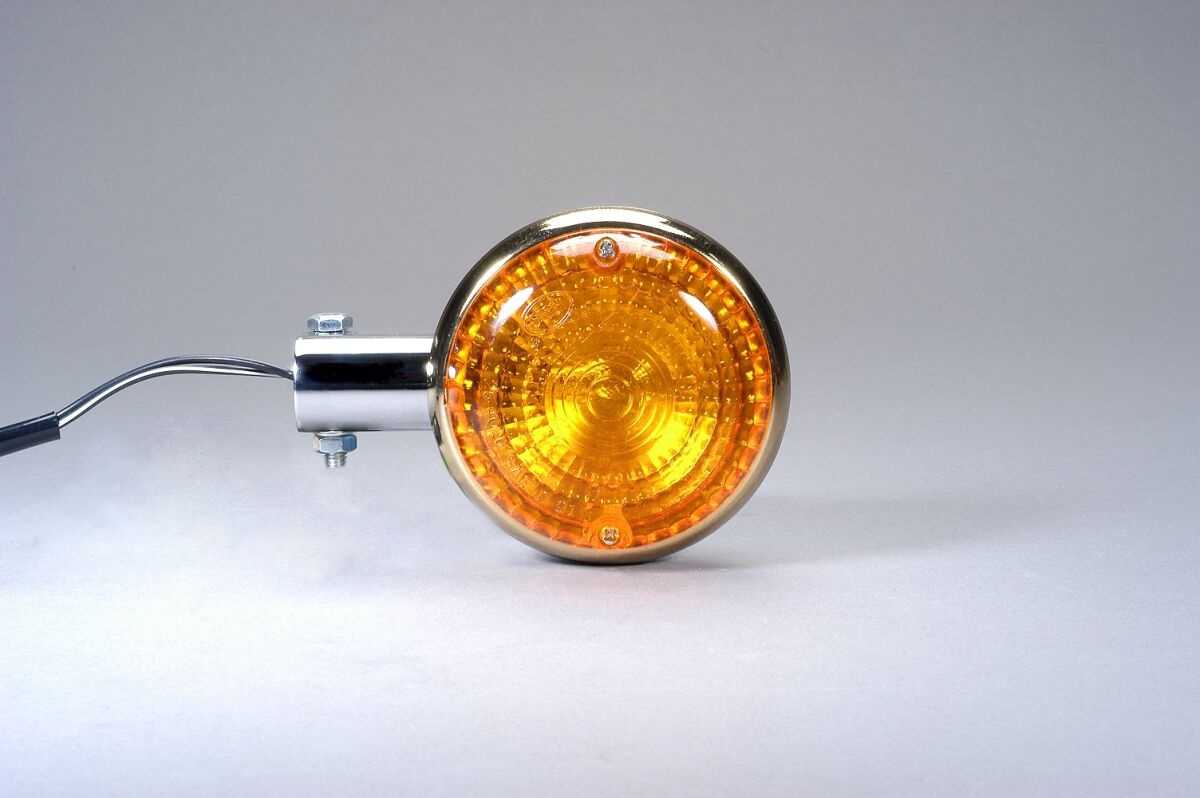 TURN SIGNAL E-MARK AMBER