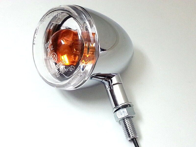 TURN SIGNAL ECE CHROME CLEAR