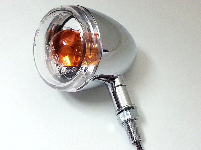TURN SIGNAL ECE CHROME CLEAR