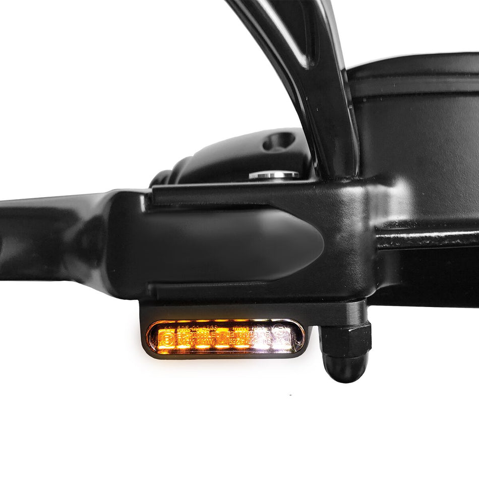 Handlebar Mounting LED Blinkers w/Position Light Chrome